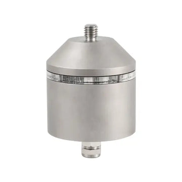 PCE Instruments PCE-VS12 vibration sensor, cylindrical metal with threaded connections top and bottom
