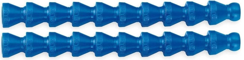 Μπλε αρθρωτοί σωλήνες Jeton V-82021 1/4", σετ 2x15cm για σύστημα σαπουνελαίου (20 τμχ)