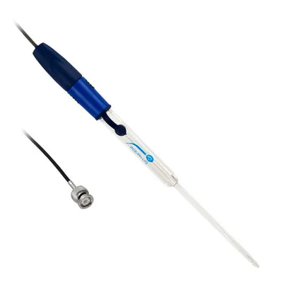 Ανταλλακτικό probe pH PCE Instruments PCE-PH-LIQ με μπλε λαβή, διαφανές σώμα και καλώδιο σύνδεσης
