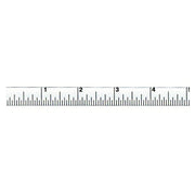 Αυτοκόλλητη Μετροταινία Ατσάλινη Inches 1/16