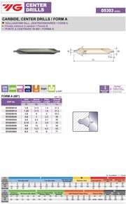 Κεντραδόρος Τόρνου Καρβιδίου Form A 60° Yg