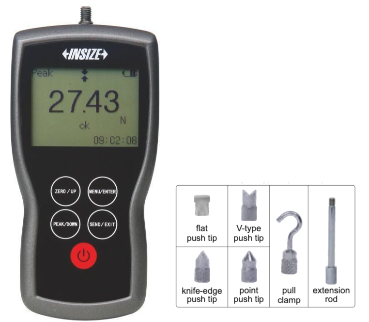 Δυναμόμετρο Ψηφιακό (Newtonmeter)- Push-Pull 5...1000N Type A