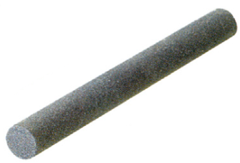 Στρογγυλή σμυριδόλιμα Silicon Carbide SF-C-R, κυλινδρική, γκρι, για λείανση και φινίρισμα μετάλλων