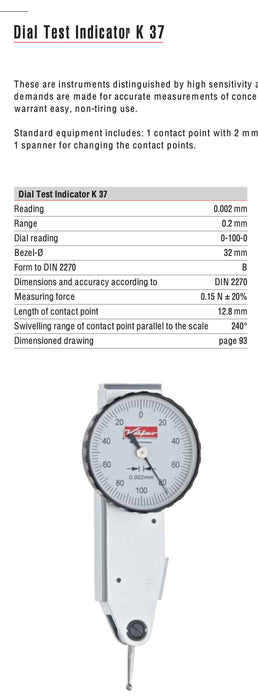 Dial Indicator Centering Gauge