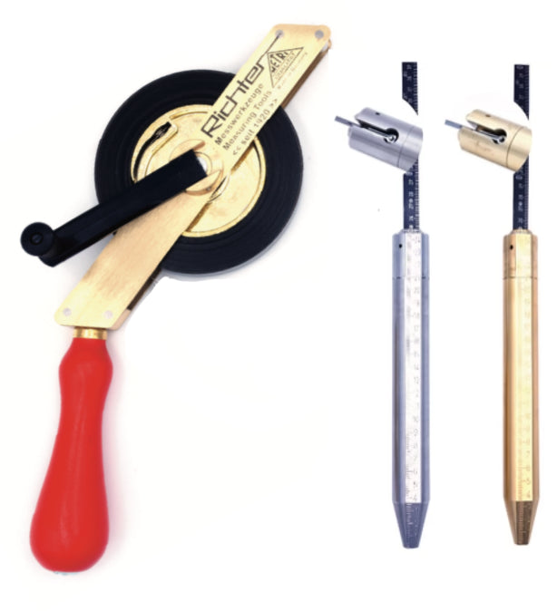 Μετροταινία Δεξαμενής ΙΝΟΧ - Class S - Brass Frame