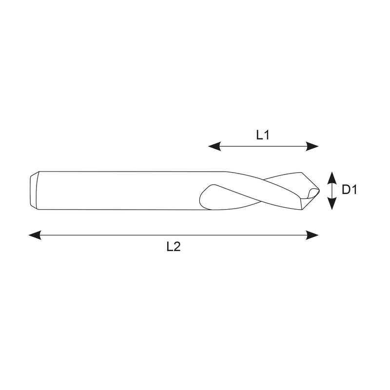Κεντροτρύπανο 120° Καρβιδίου Yg