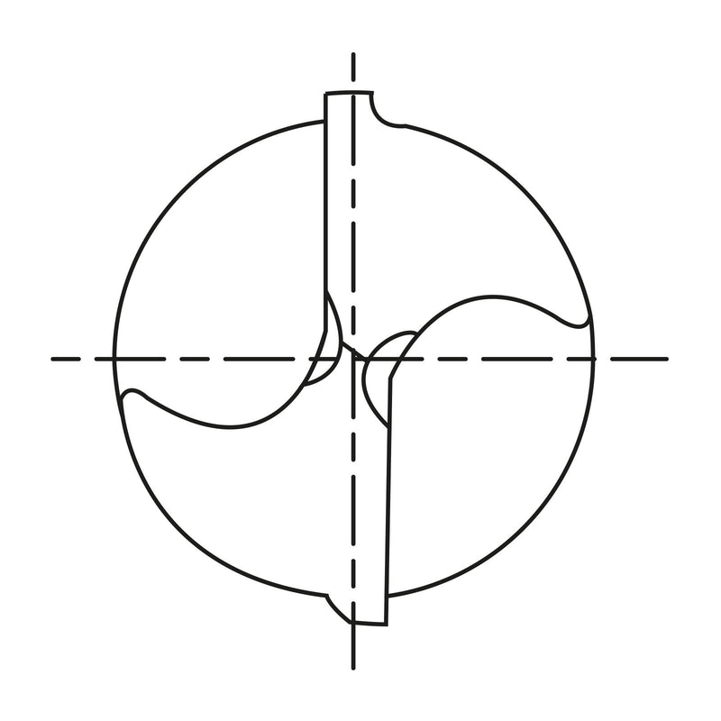 Κεντροτρύπανο 90° Καρβιδίου Yg