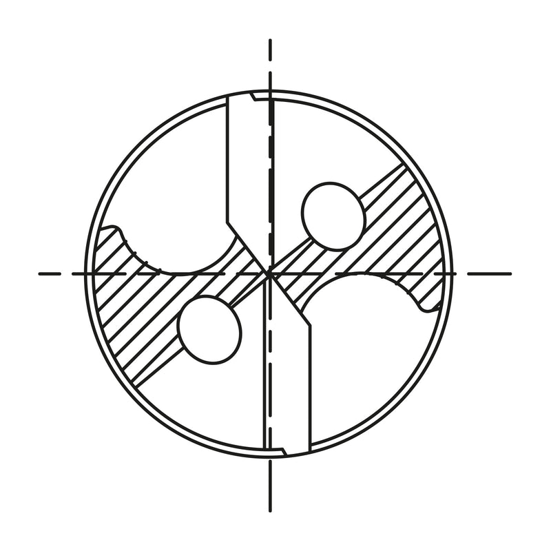 DREAM DRILLS Τρυπανια Καρβιδιου για Αλουμίνιο Through Coolant Yg