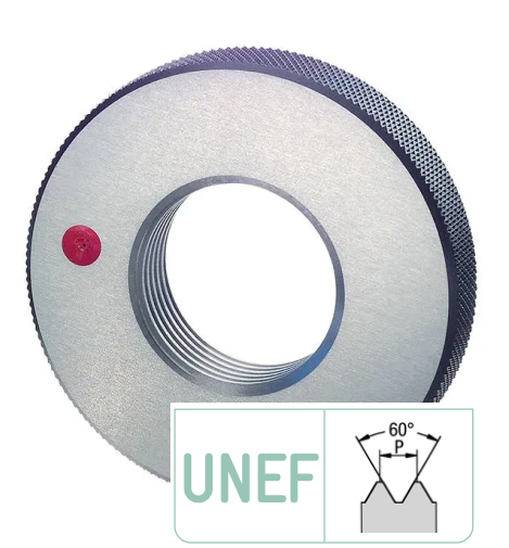 UNEF -  Ελεγκτήρες Σπειρωμάτων Δαχτυλίδια - Ανοχή 2A