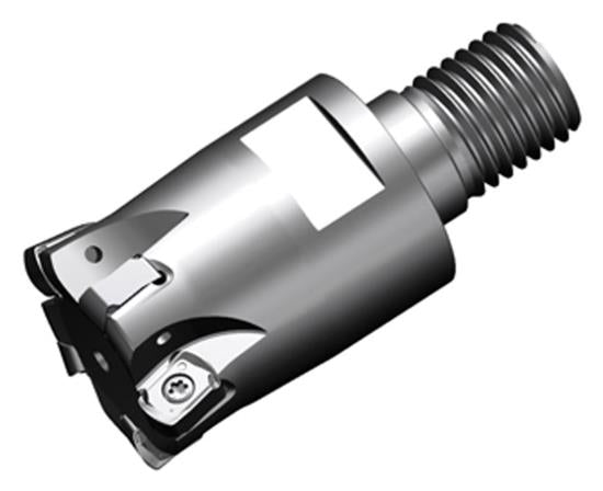 Κεφαλή High Feed Modular YG-1 ENMX-M με πλακίδια και through coolant, πλάγια όψη