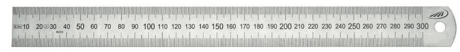FSR - Ρίγες Μέτρησης Ανάγνωσης 1mm Εύκαμπτες ΙΝΟΧ