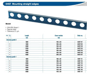 Ρίγες Επιπεδότητας - Steel - GG0 - GG1 Preisser