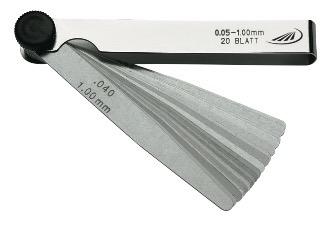 Φίλερ mm - Aτσάλι 100 mm Preisser