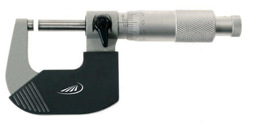 Preisser Premium 0.01 mm micrometer 0806, black frame with silver thimble and scale