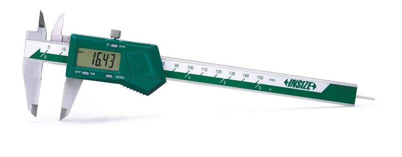 Παχύμετρο Ψηφιακό με Στρογγυλή Μπάρα Βαθυμέτρησης Insize