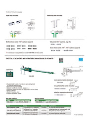Παχύμετρο  με Εναλλασόμενες Ακίδες Insize