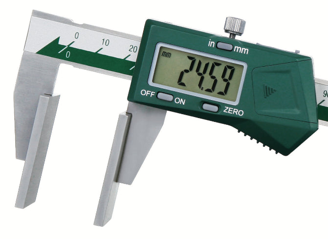 Παχύμετρο με Πλακε Σιαγώνες για μέτρηση μαλακών υλικών, συρματοσχοινων, σφουγγάρια κτλ) Insize