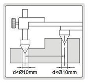 Παχυμετρο για Μέτρηση Κέντρων Δυο Οπών Insize