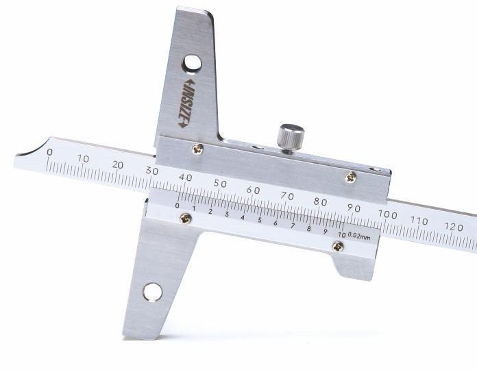 Βαθύμετρο Βερνιέρος - Με προέκταση πέλματος Insize