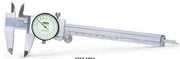 Παχύμετρο Insize 1311-6 με ρολόι shockproof, μεταλλικό, λευκό καντράν και σιαγόνες μέτρησης