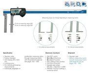 Παχύμετρο Εσωτερικό/Εξωτερικό με εναλλασσόμενες ακίδες Preisser