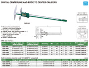 Παχυμετρο για Μέτρηση Κέντρων Δυο Οπών Insize