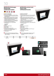 Αλφάδι Τετράγωνο Ψηφιακό Μηχανης 0.02 mm / m Ultra