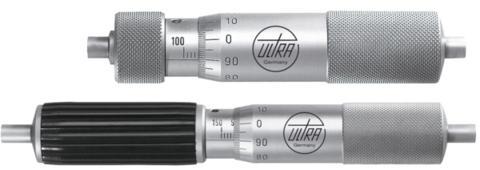 Αναλογικό εσωτερικό μικρόμετρο τρύπας Ultra 2080606, ασημί με ραβδωτή λαβή και κλίμακα μέτρησης