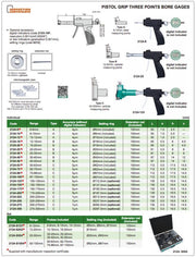 Μικρόμετρο Ψηφιακό - 3 Επαφών Insize