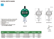 Βαθύμετρο Ψηφιακό Insize