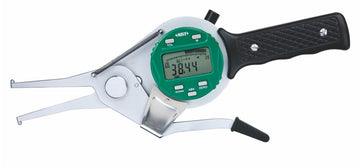 Insize 2151 digital inside caliper gauge with green LCD and black handle