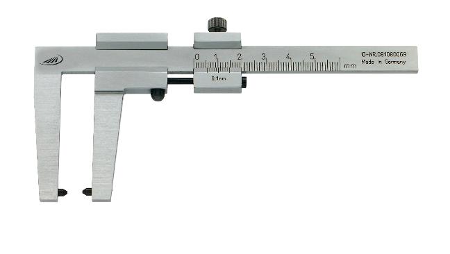 Παχύμετρο Εξωτερικό - Πλακέ Ακίδες - Εσοχές/Αυλάκια 0.1 mm Horex