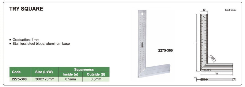 Γωνιά Μαραγκού Insize