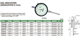 2318 - Μετρητικό Ρολόι Γράφτη  0.1 mm