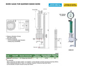 Κυλινδρόμετρο για μέτρηση σε μη Αφαιρούμενο Εσωτερικό Άξονα Insize