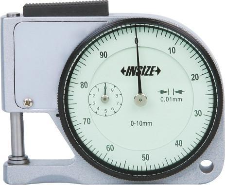 Παχύμετρο μέτρησης χαρτιού, δέρματος (μαλακά υλικά) Insize