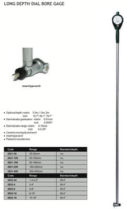 Κυλινδρόμετρο Μεγάλου Βάθους Insize