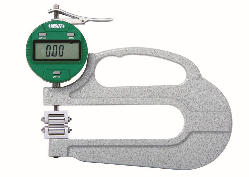 Παχύμετρο μέτρησης χαρτιού, δέρματος (μαλακά υλικά) με ροδάκια Insize