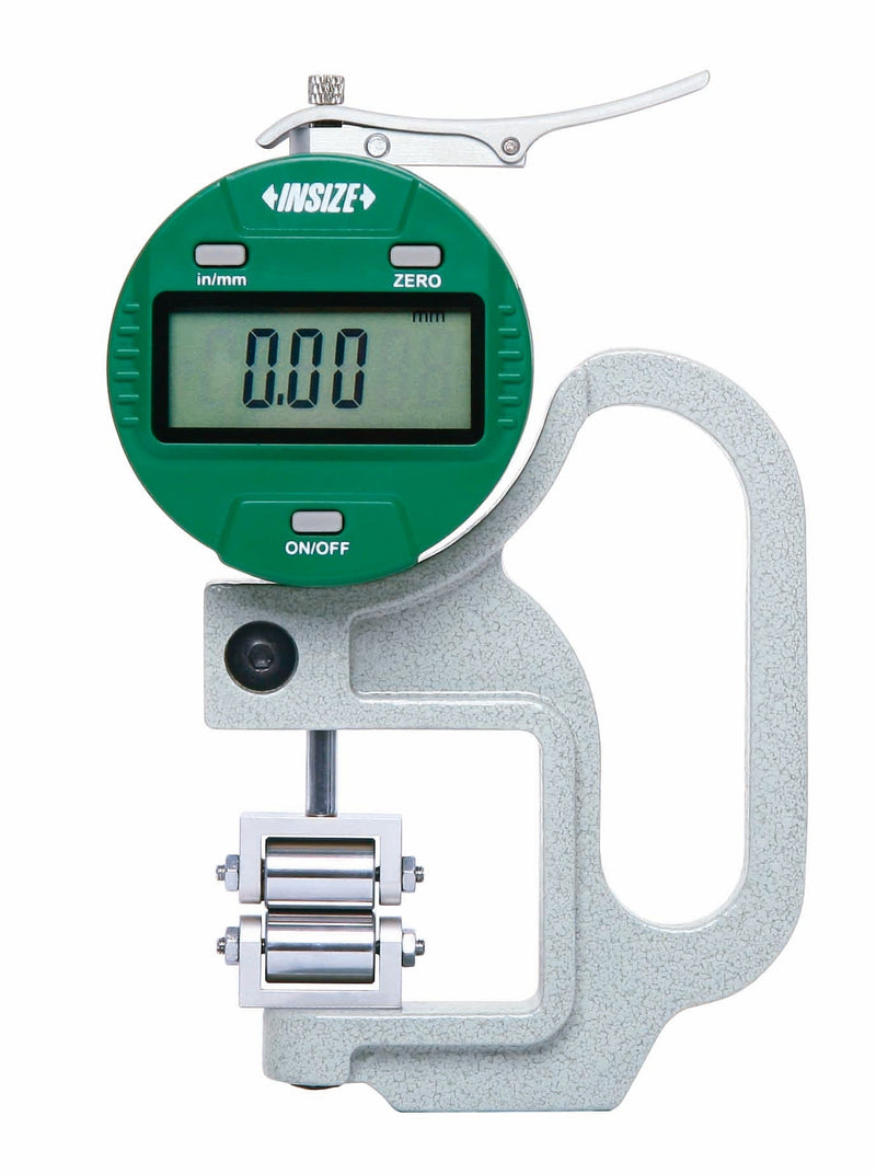 Παχύμετρο μέτρησης χαρτιού, δέρματος (μαλακά υλικά) με ροδάκια Insize