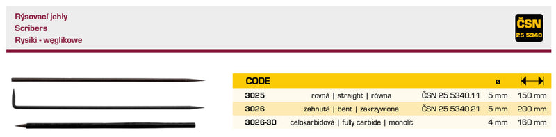 Χαράκτης Σημαδευτήρι 150 mm Kinex