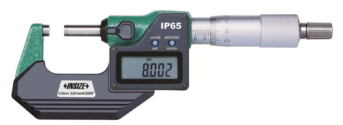 3101 - Μικρόμετρο Ψηφιακό Αδιάβροχο IP65 0.001mm