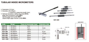 Μικρόμετρο Εσωτερικό Τρύπας Λεπτού Αξονίσκου (4mm) Insize