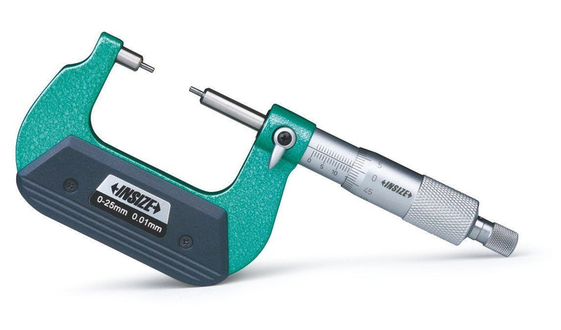 Μικρόμετρο με πυράκια 2 x 5 mm Insize