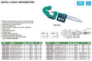 Μικρόμετρο Ψηφιακό V-ANVIL Insize