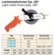Μετροταινίες STEEL με Χειρολαβή - Class II Richter