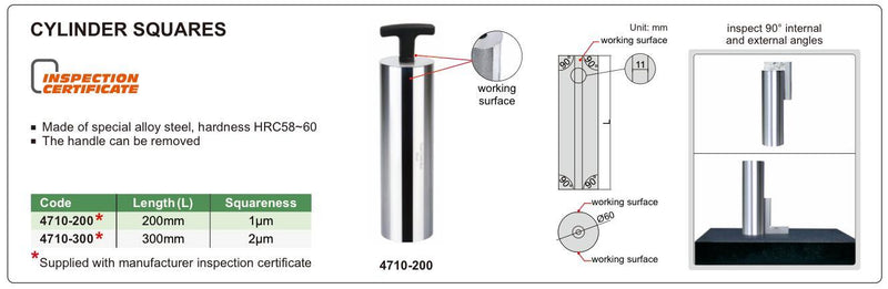 Cylinder Square Insize