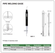 Παχύμετρo Ηλεκτροσυγκόλλησης Insize