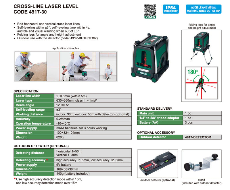 Αλφάδι Laser Insize