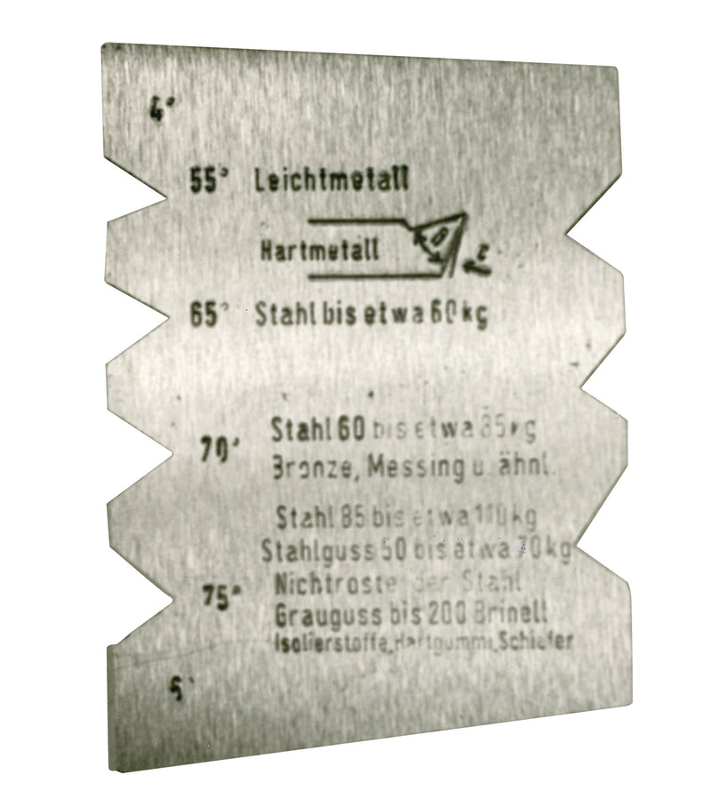Καλίμπρα Κοπτικών Τόρνου HSS 55° / 65° / 70° / 75° Ultra