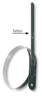 Ταινία περιφέρειας τσερκομετρο - διαμέτρου - Teflon Μαύρο 0.05 mm Ultra